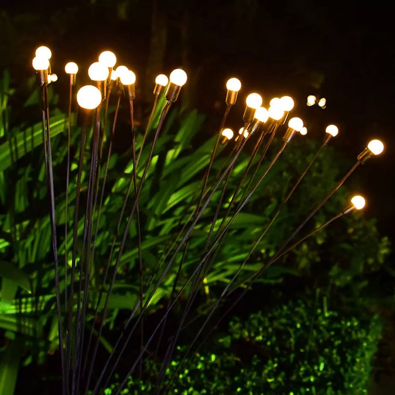 Solar Powered Firefly Garden Lights