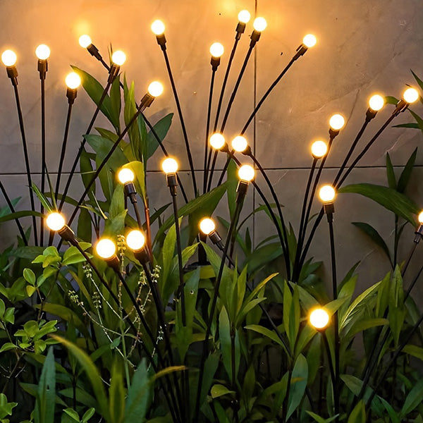 Solar Powered Firefly Garden Lights