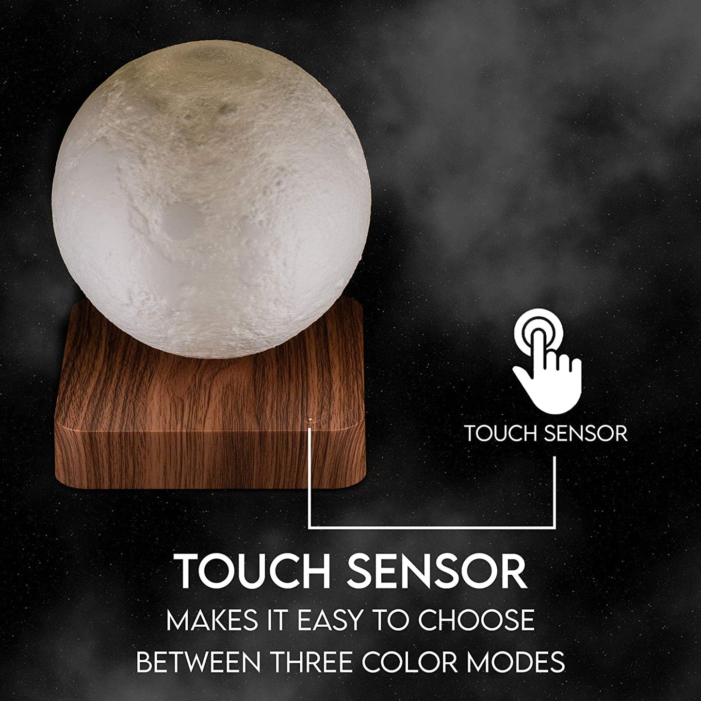 Levitation Moon Lamp-3D Print Floating Moon Light