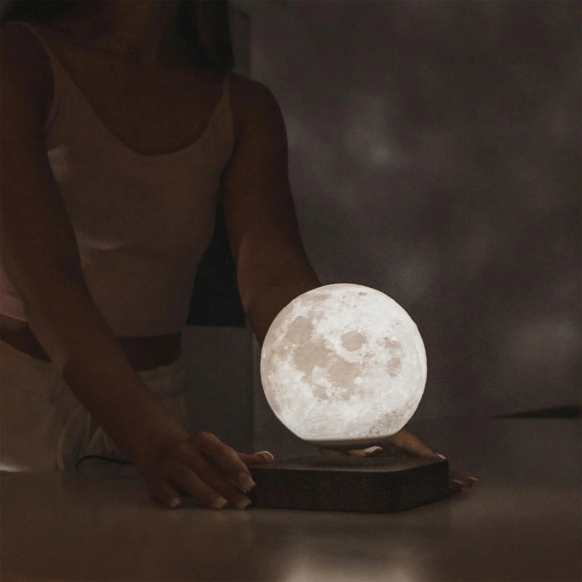 Levitation Moon Lamp-3D Print Floating Moon Light